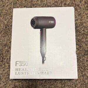 New In Box F350 Ionic Lightweight Hair Dryer with Diffuser